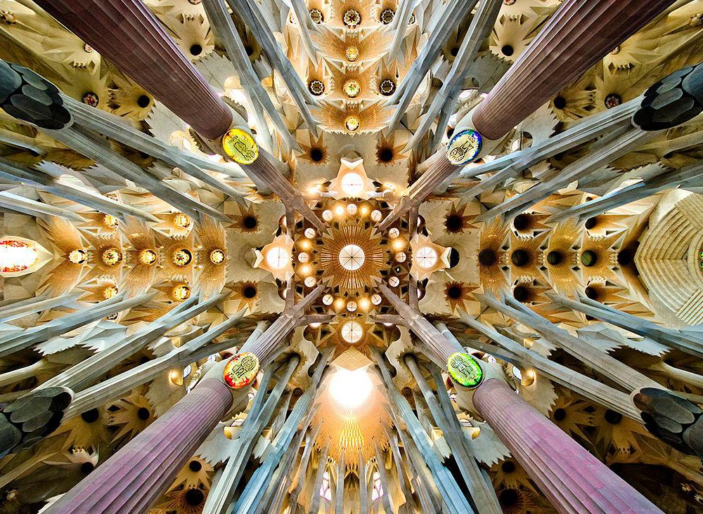 On the trail of gaudã â sagrada familia â