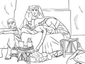 Plagues of egypt coloring pages free coloring pages