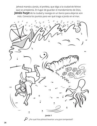 Libro para colorear de relatos de las escrituras antiguo testamento