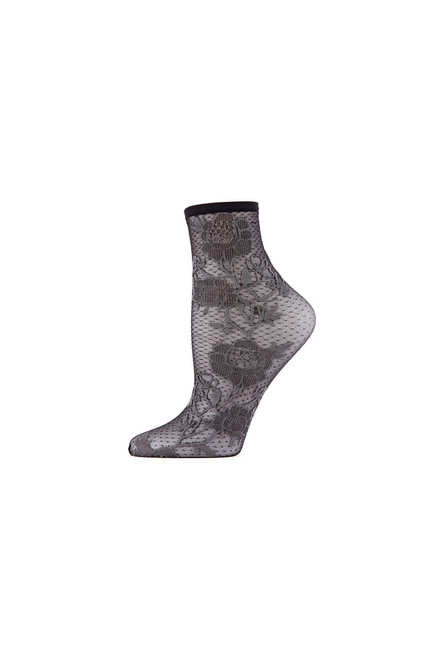 Plume net crew socks