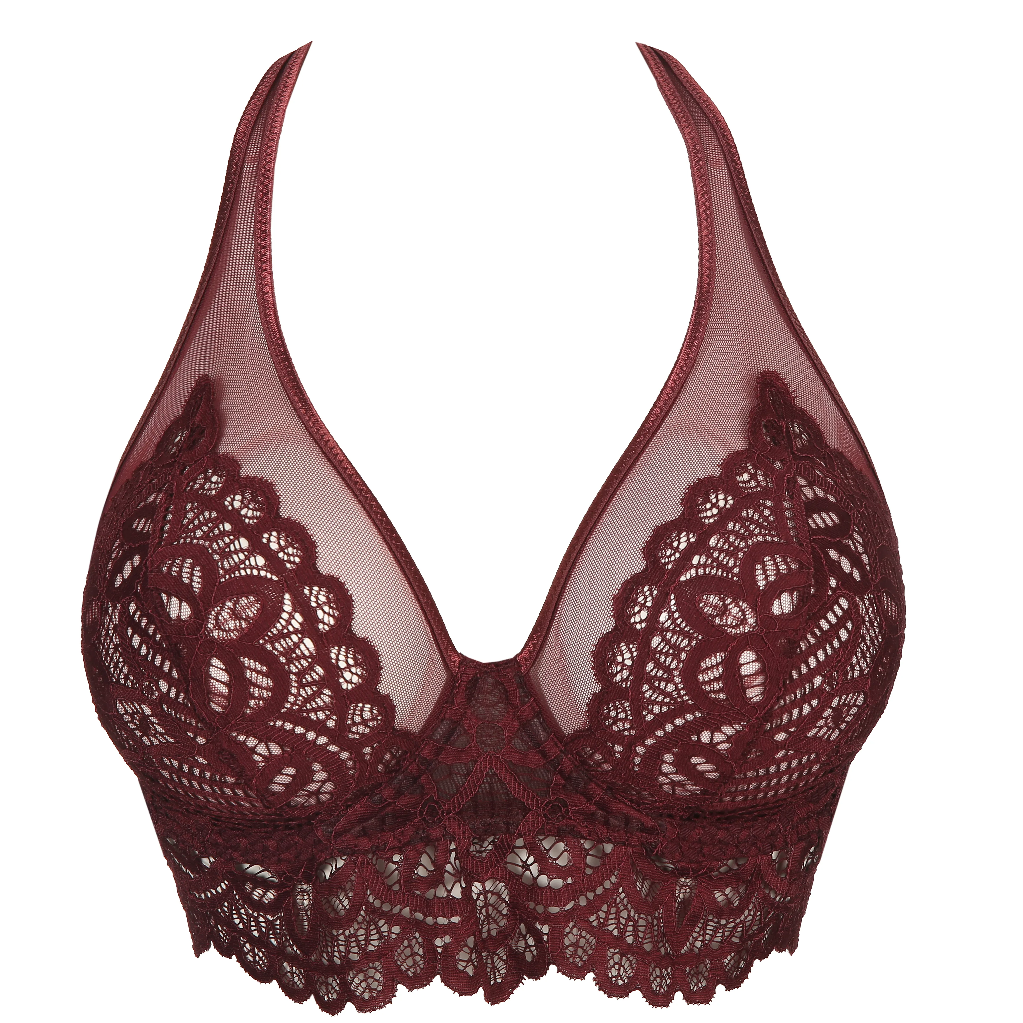 Twist first night merlot bralette united states