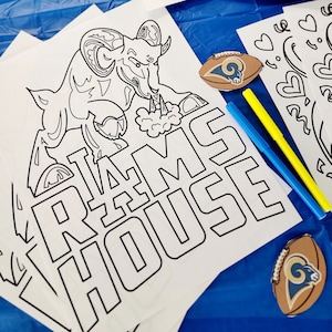 Ram coloring page
