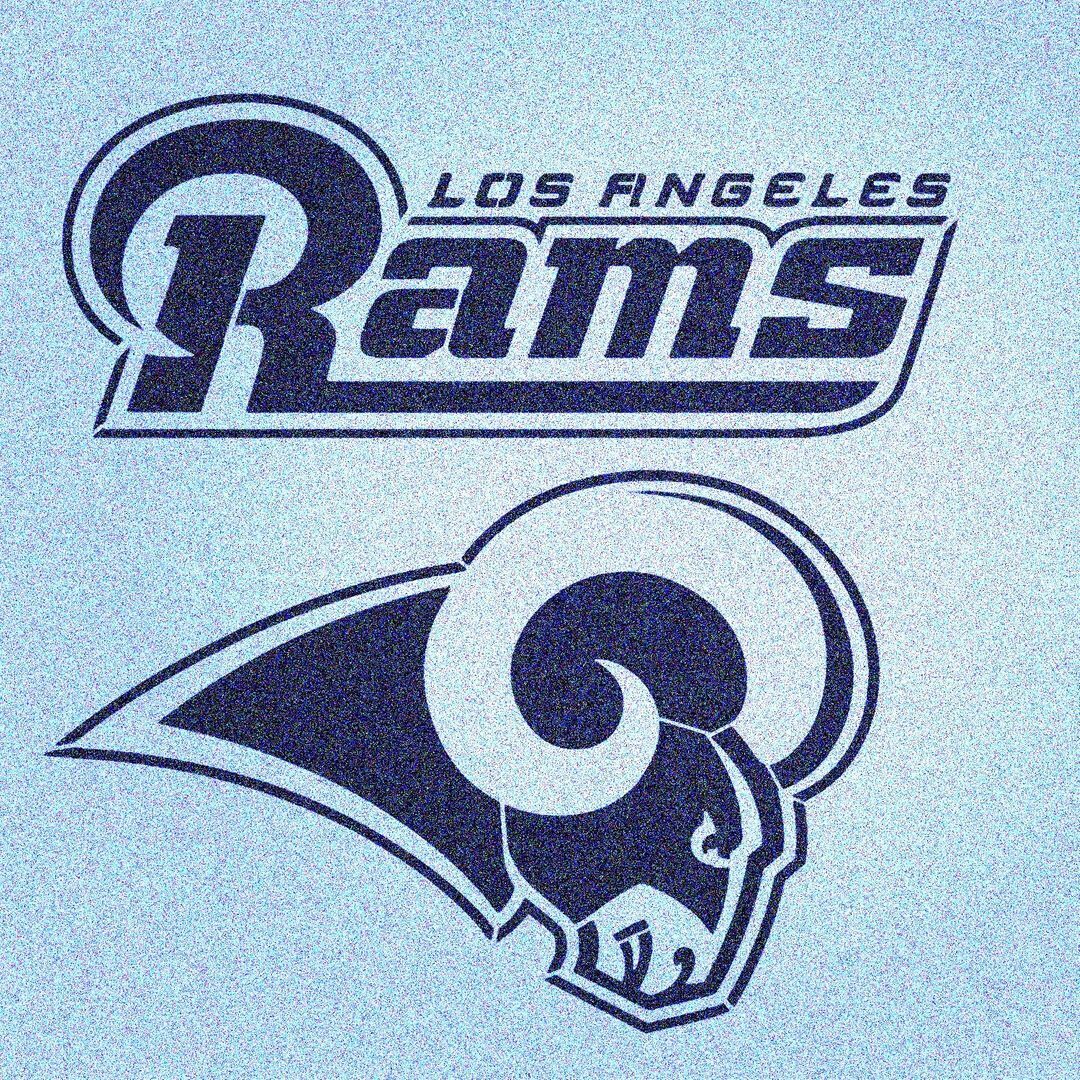 Los angeles rams stencil mylar football sport stencils