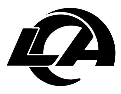 Los angeles rams la rams x custom stencil fast free shipping