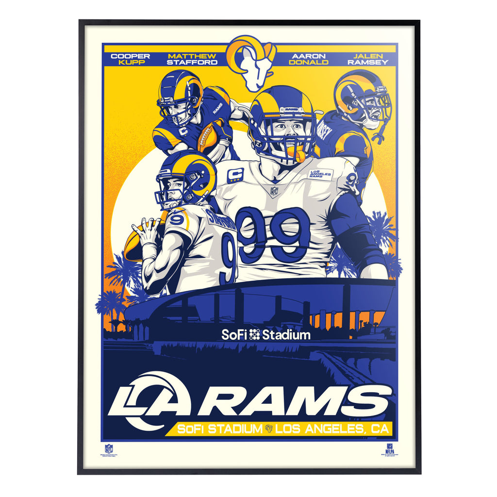 Phenom gallery los angeles rams player star players x delu â uncanny brands wholesale