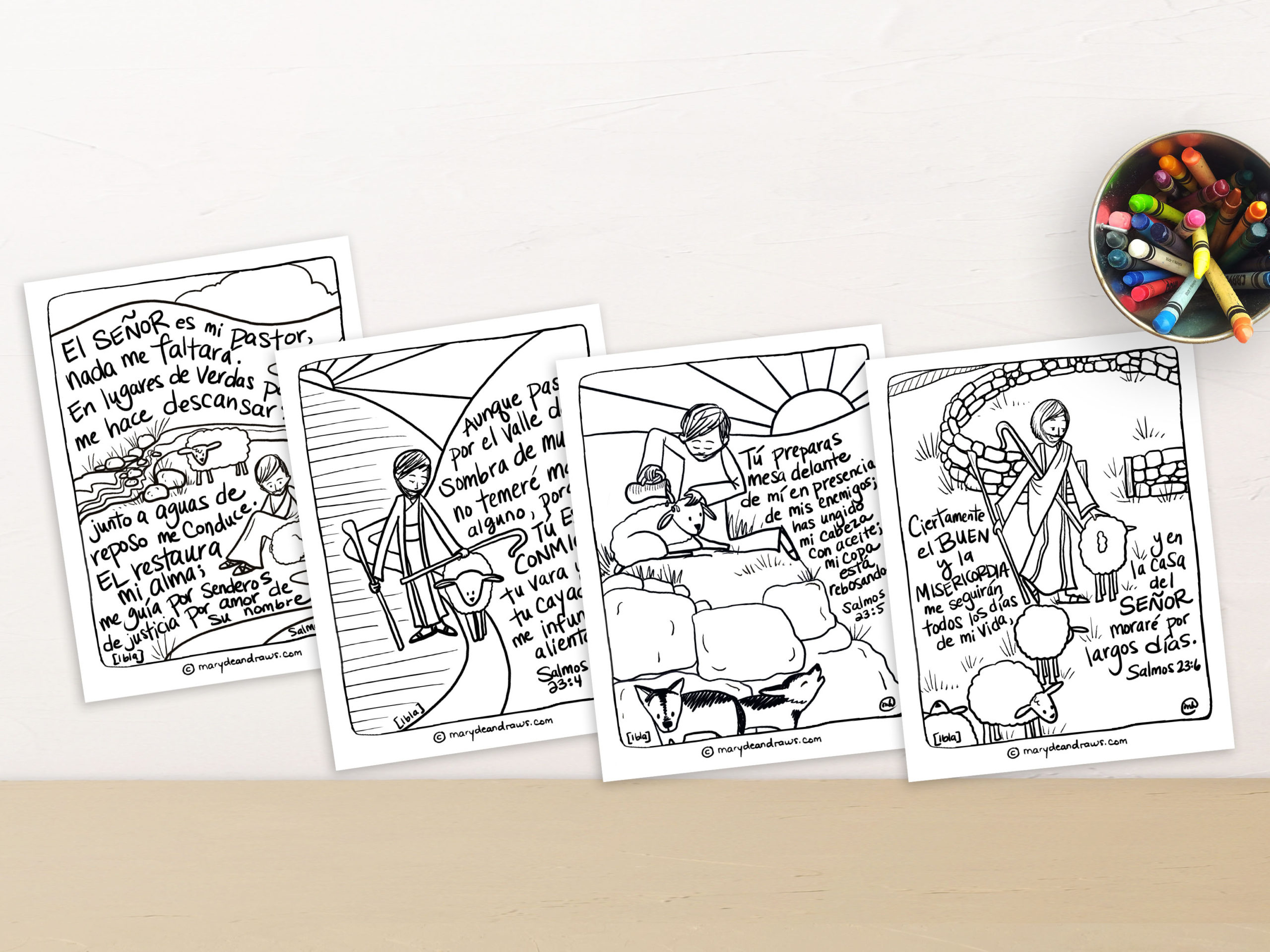 Printable bible verse full page coloring pages psalm pages