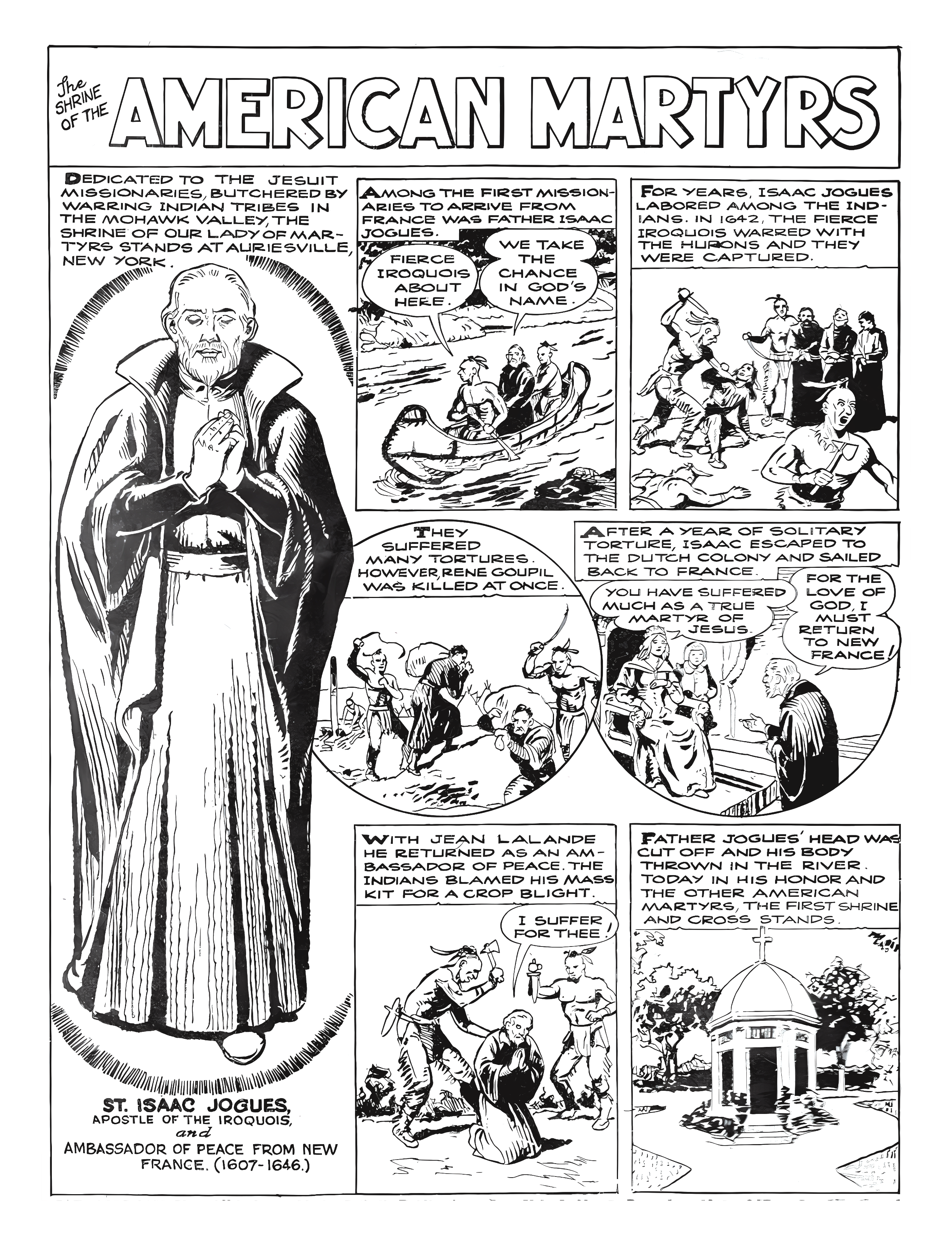 The shrine of the american martyrs