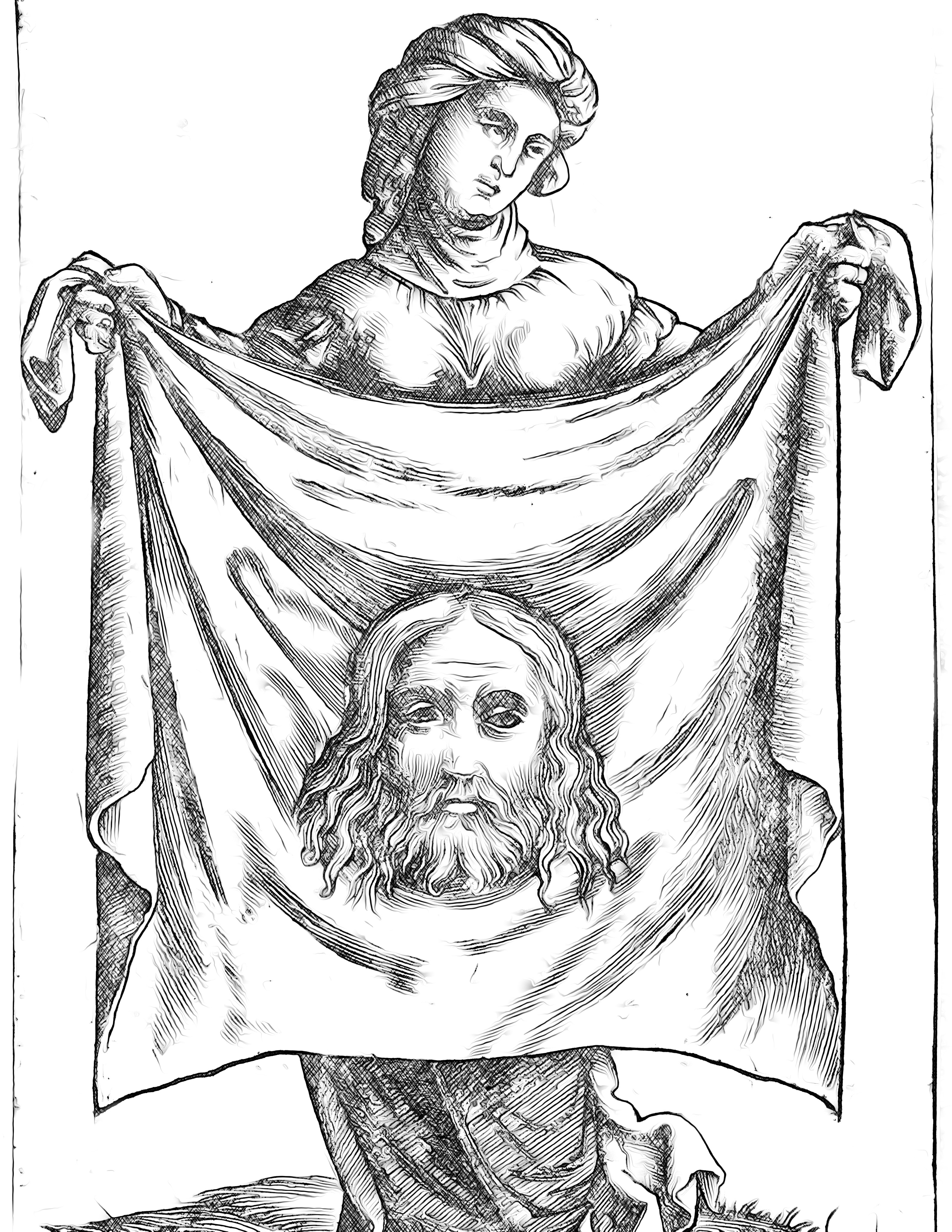 Saint veronica â by giovanni antonio da brescia