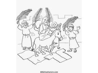 Holy week drawings for children ppt