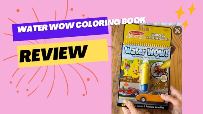 Melissa doug on the go water wow water reveal pad bible stories