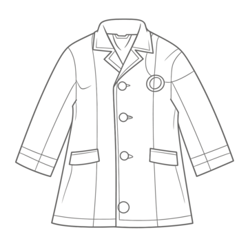 Lab coat drawing png transparent images free download vector files