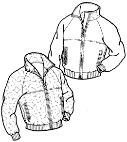 Â womens blue mountain jacket pattern the green pepper inc