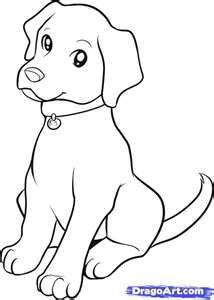Yellow lab coloring page dog drawing for kids dog drawing simple puppy coloring pages