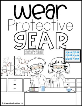 Free black white coloring lab safety posters or worksheets tpt