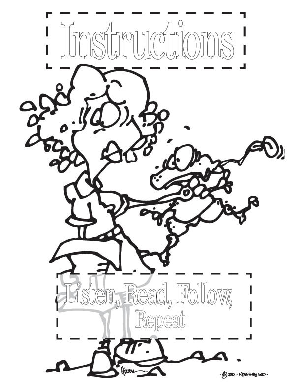 Science safety posters for coloring pdf