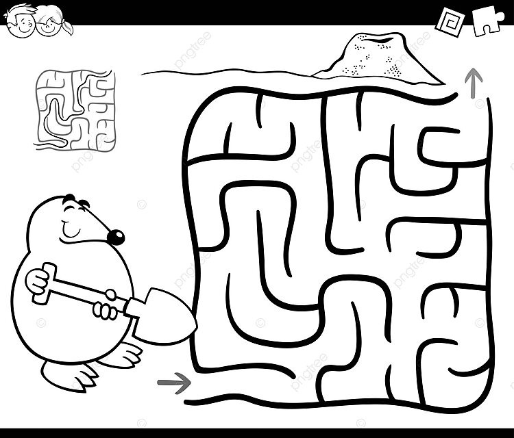 Desenho de labirinto toupeira pãgina para colorir lazer pã jardim infãncia vetor png desenho de anel desenho de labirinto desenho colorido imagem png e vetor para download gratuito