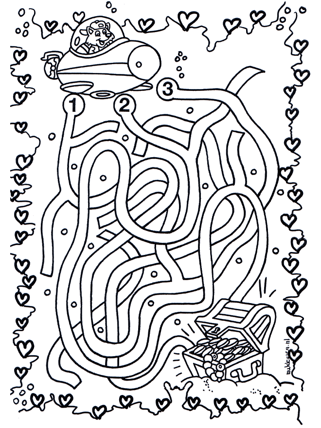 Water labyrinth