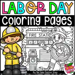Celebration of labor day coloring pages