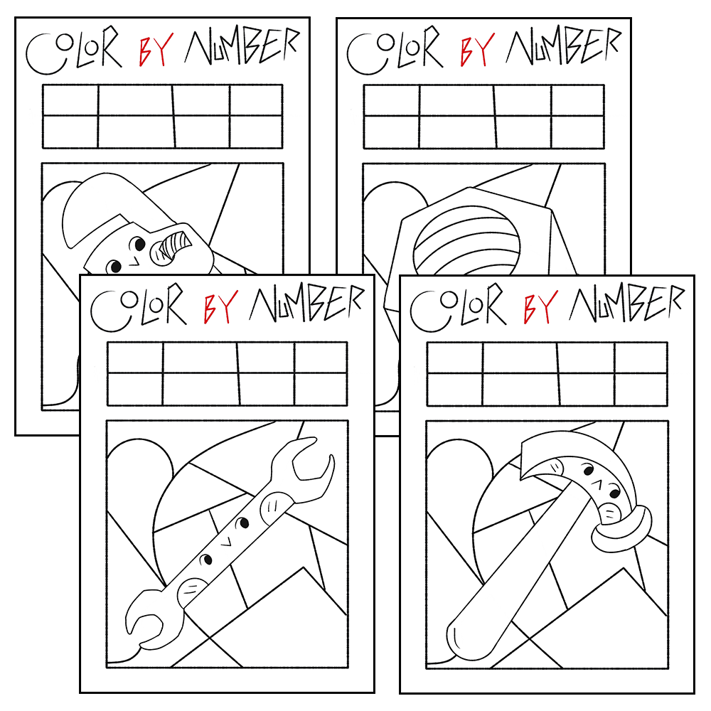 Labor day editable color by code worksheets activity labor color by numbers made by teachers