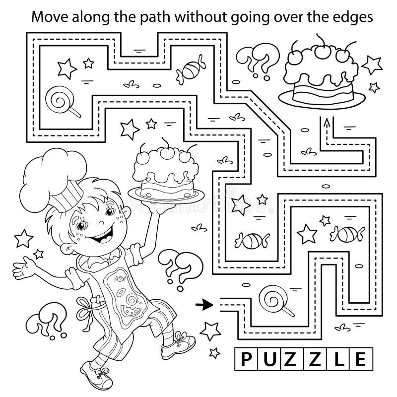 Chef coloring page stock illustrations â chef coloring page stock illustrations vectors clipart
