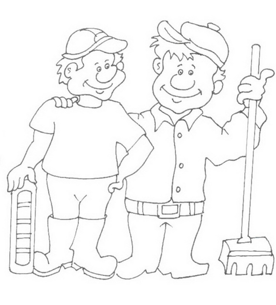 Labor day coloring pages carolyns positions