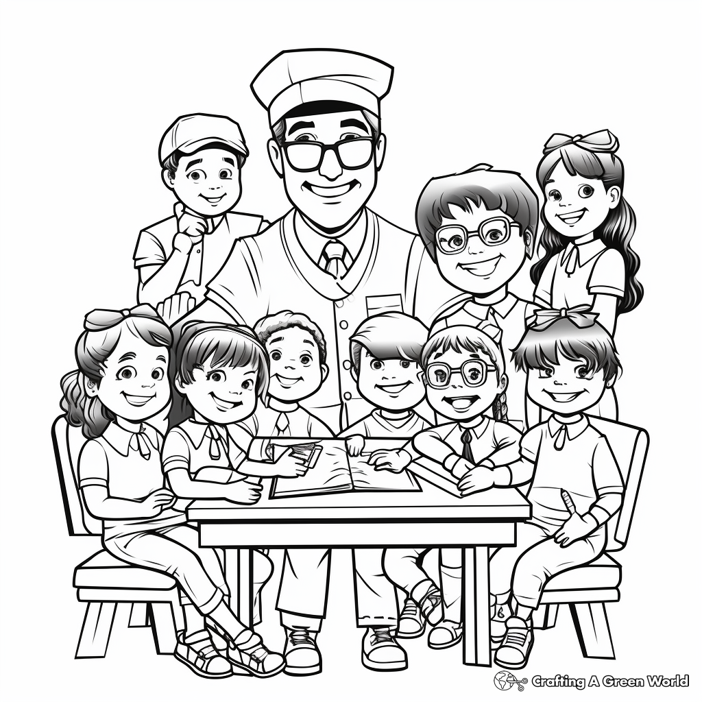 Labor day coloring pages