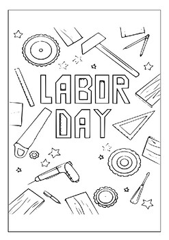 Celebrate labor day with our printable coloring pages collection for kids pdf