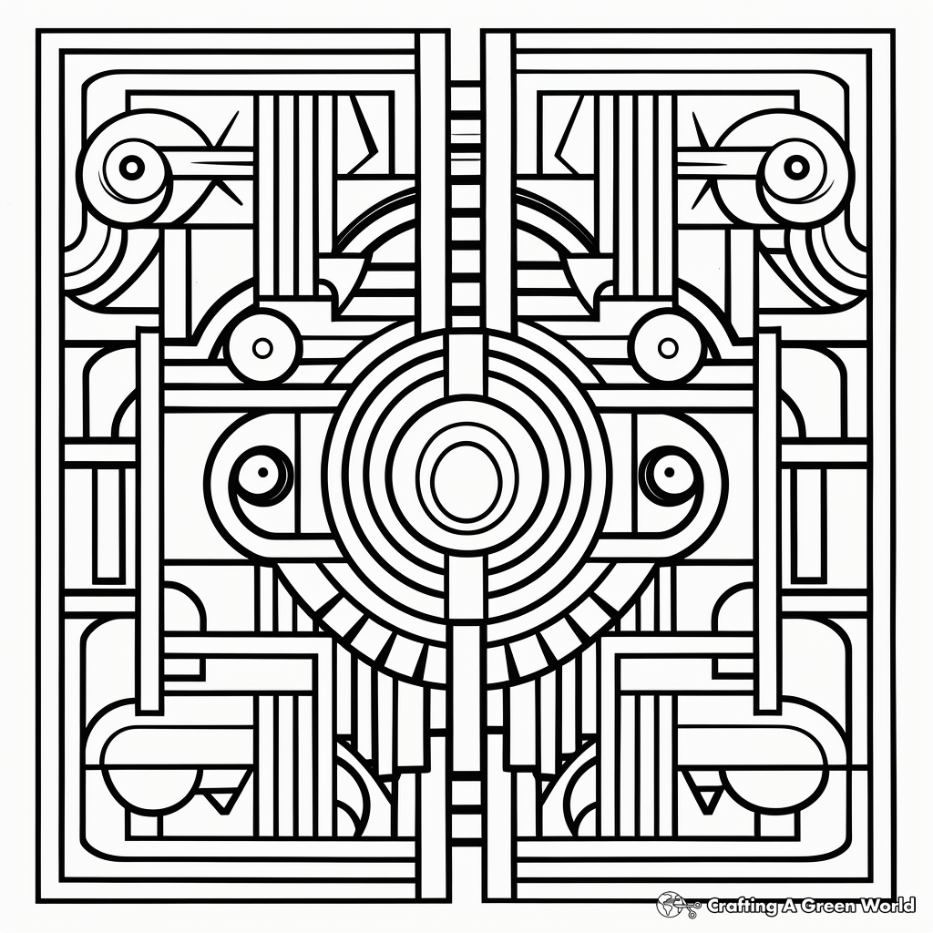Hard coloring pages