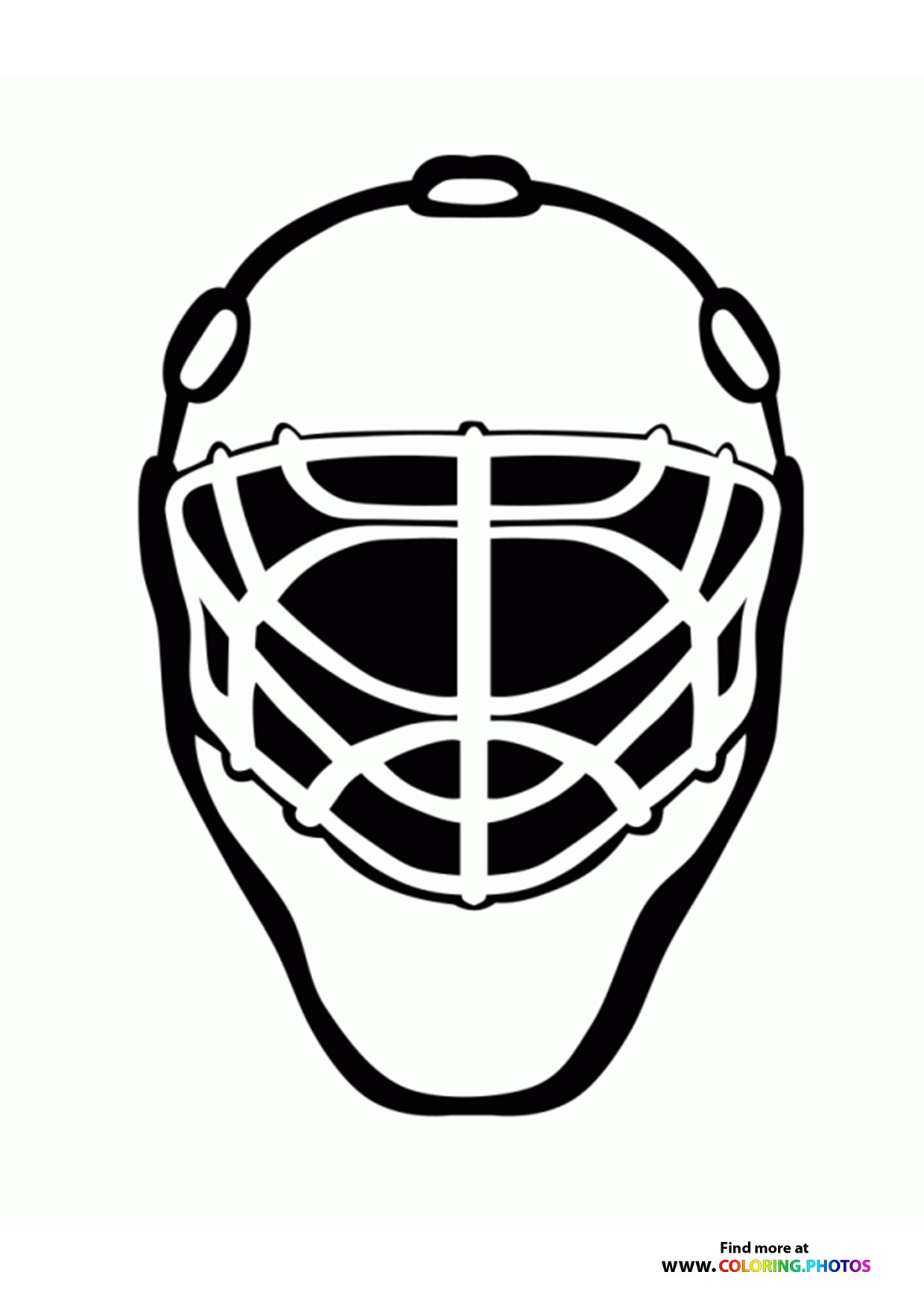 Ice hockey helmet
