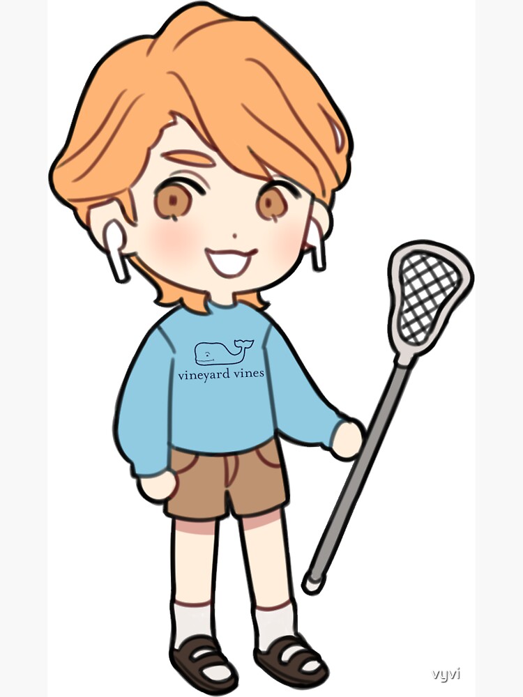 Lacrosse ferdinand magnet for sale by vyvi