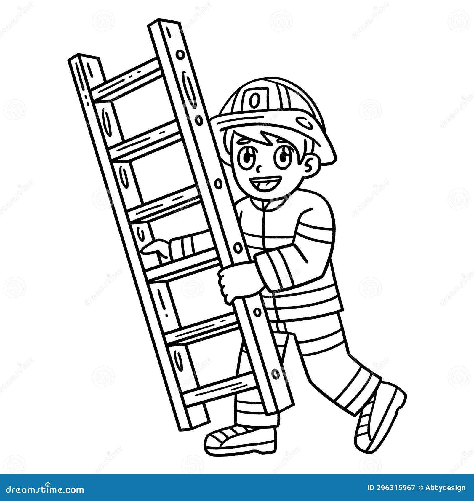 Ladder coloring stock illustrations â ladder coloring stock illustrations vectors clipart