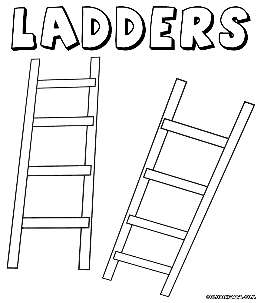 Ladder coloring pages coloring pages to download and print
