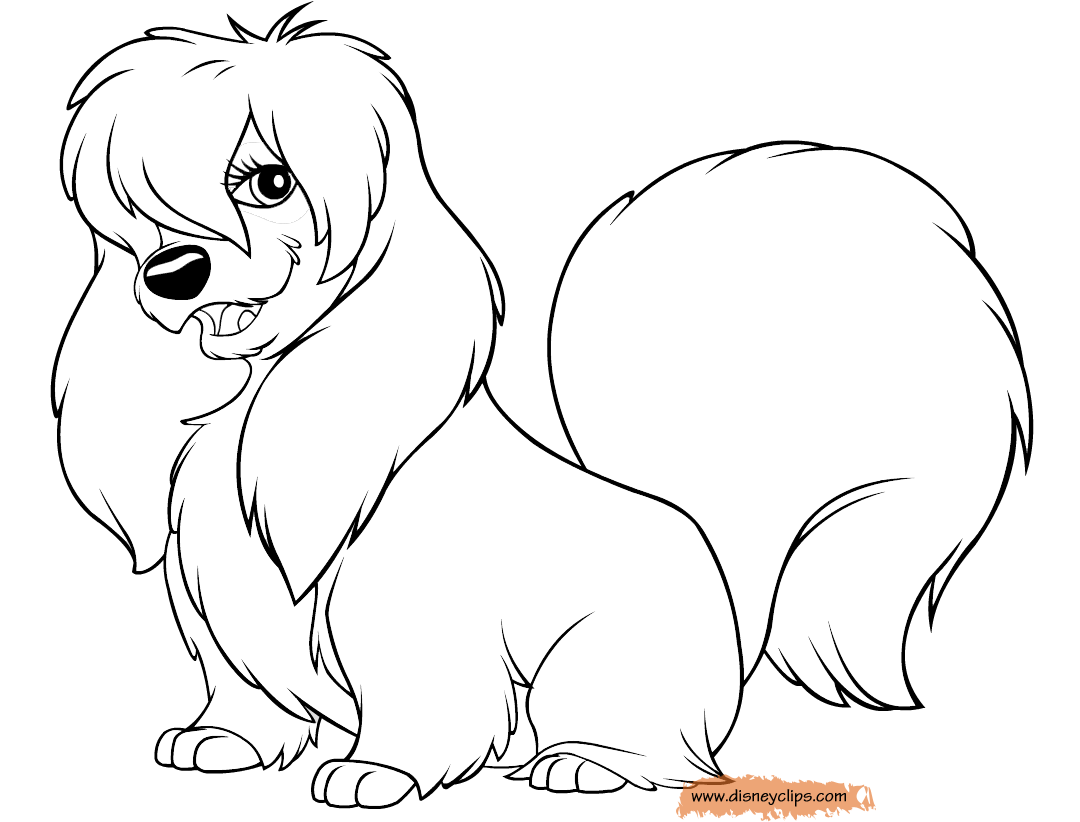 Peg from lady and the tramp disney coloring sheets coloring pages lady and the tramp