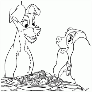 The lady and the tramp
