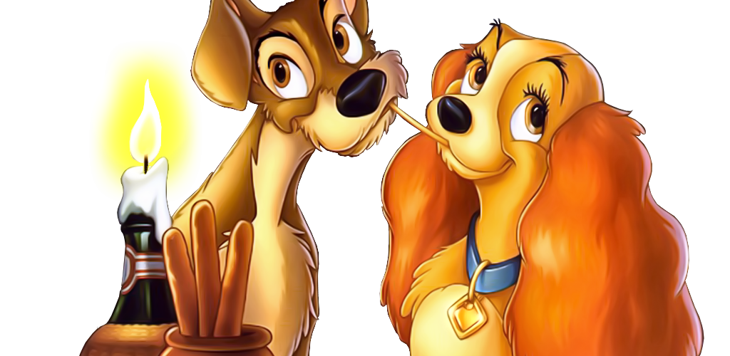 Lady and the tramp coloring pages â freds corner