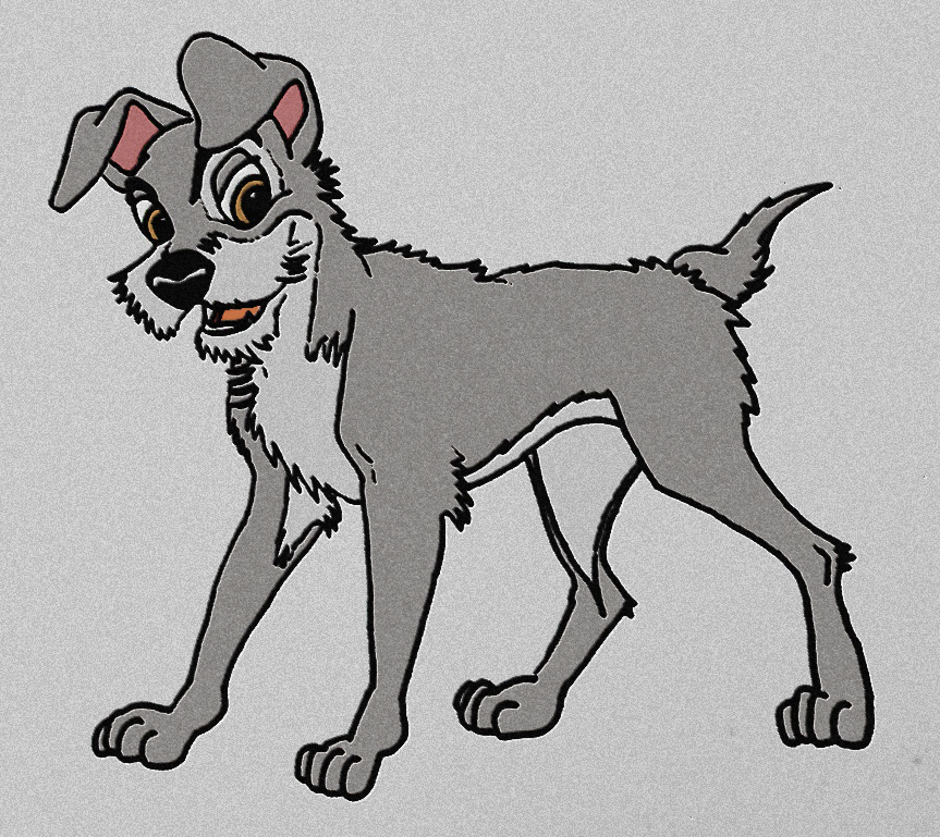 Tramp lady and the tramp by loonytoony on