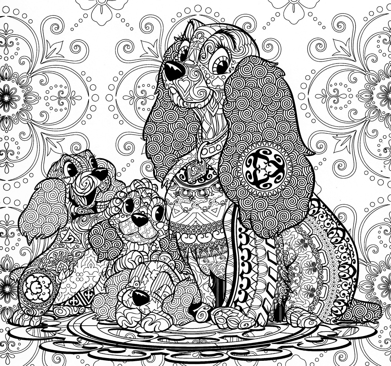 I dont tag spoilers sorry â disney coloring pages lady and the tramp