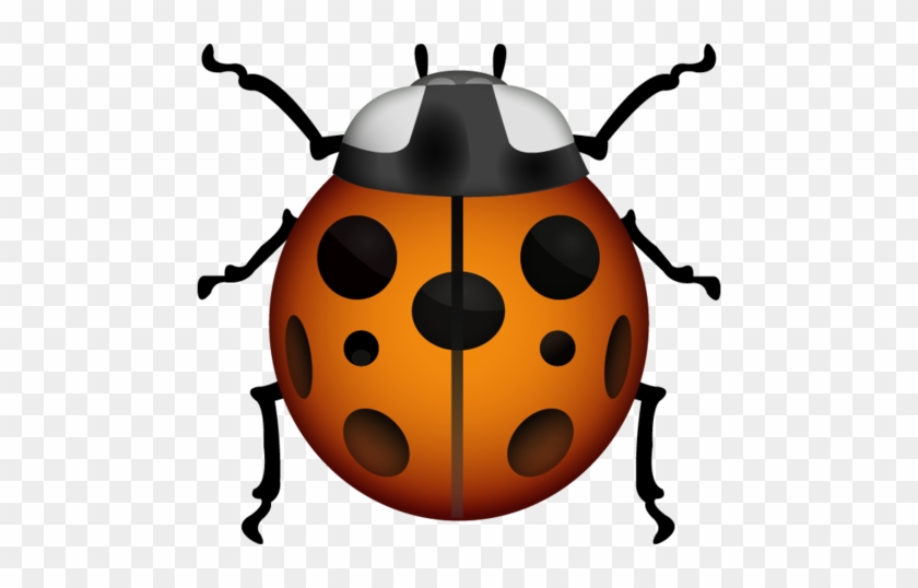 Download lady beetle emoji png