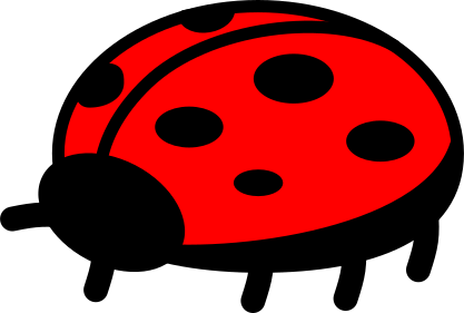 Lady bug clip art image