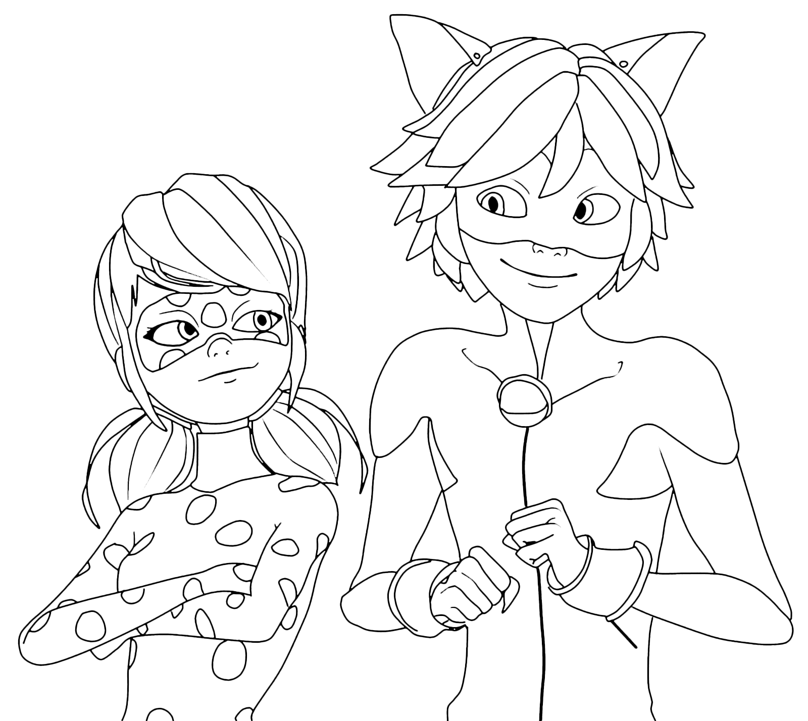 Miraculous tales of ladybug cat noir