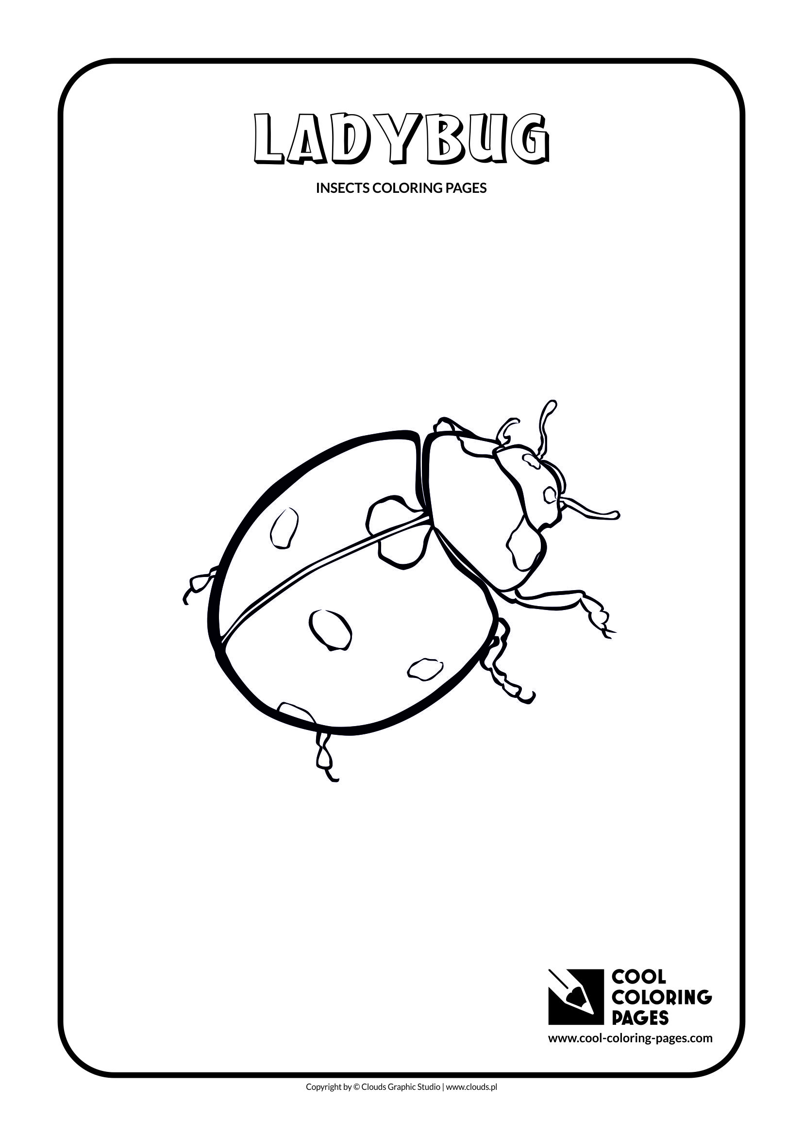 Cool coloring pages insects coloring pages