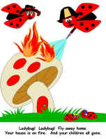 Ladybug ladybug coloring pages