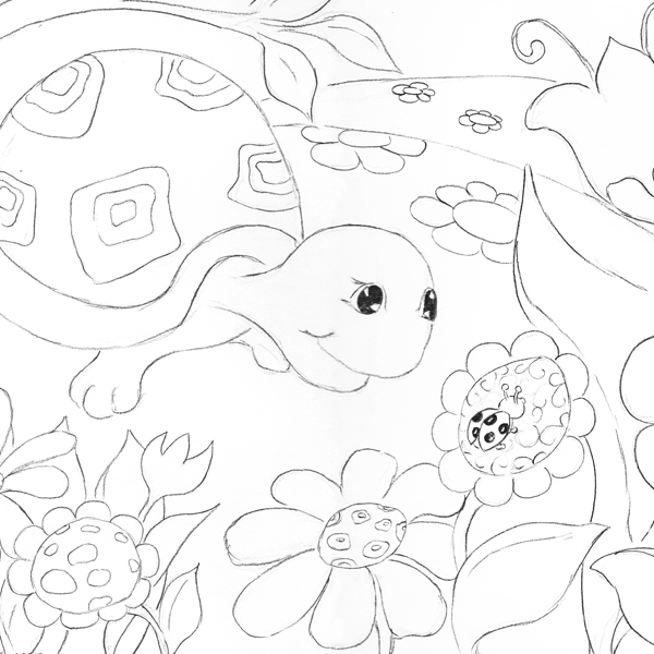 Colouring in pages