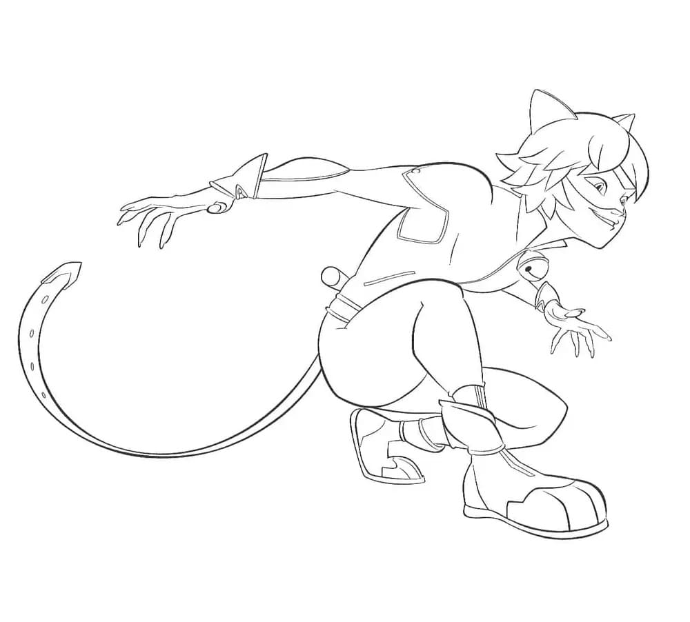 Miraculous ladybug coloring pages