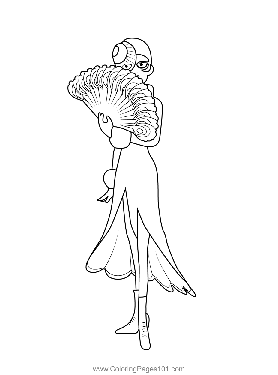 Mayura miraculous ladybug coloring page for kids