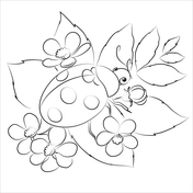 Ladybug coloring pages free coloring pages