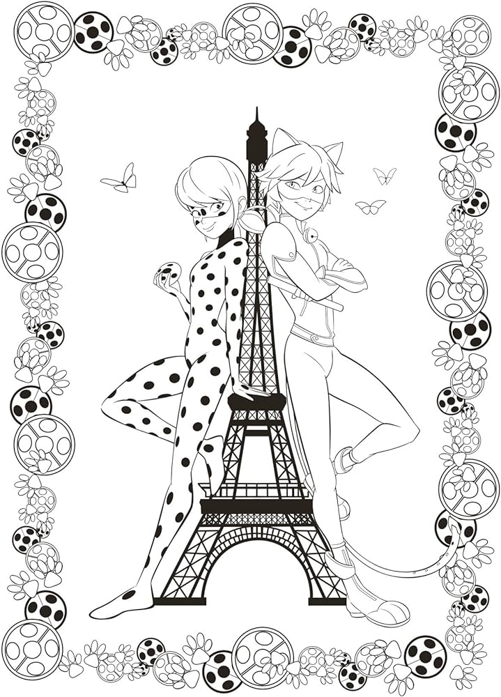 Miraculous superstarker sticker
