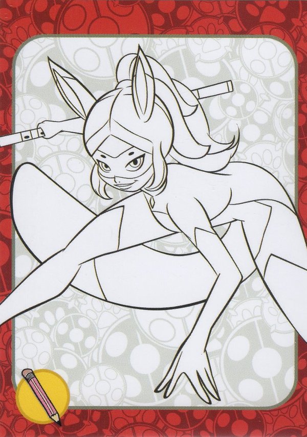 Panini miraculous ladybug trading card beautiful â
