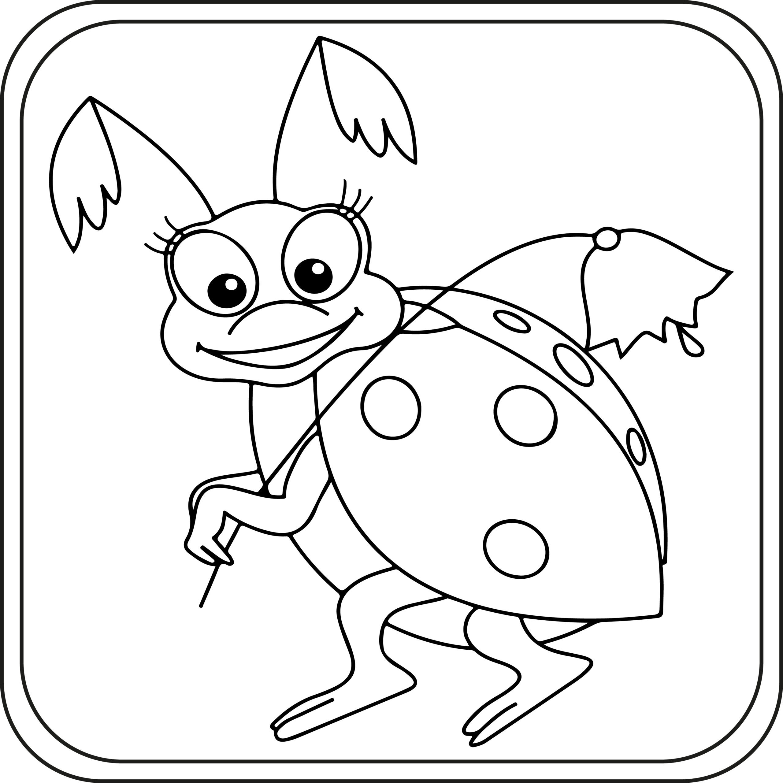 Ladybug coloring pages preschool kindergarten first grade made by teachers