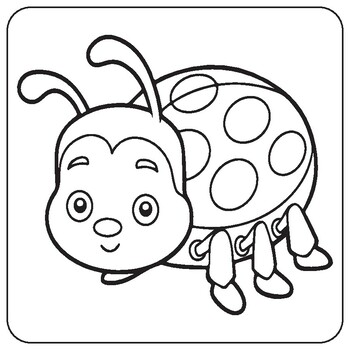 Ladybug coloring book for kids ladybug coloring pages by abdell hida